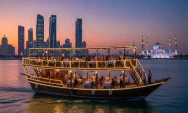 Abu Dhabi Dhow Cruise Tour with Dinner