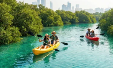Mangrove Kayaking In Abu Dhabi
