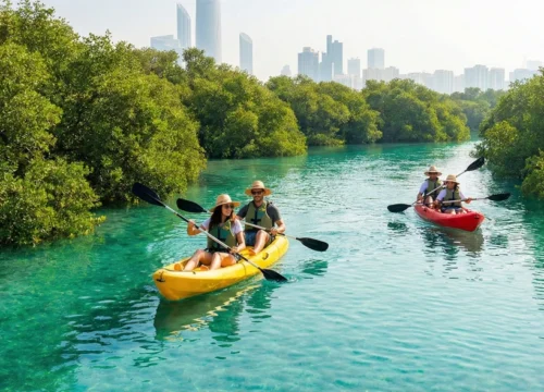 Mangrove Kayaking In Abu Dhabi