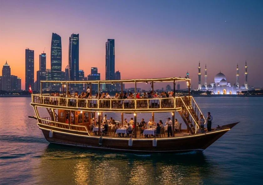 Abu Dhabi Dhow Cruise Tour 05