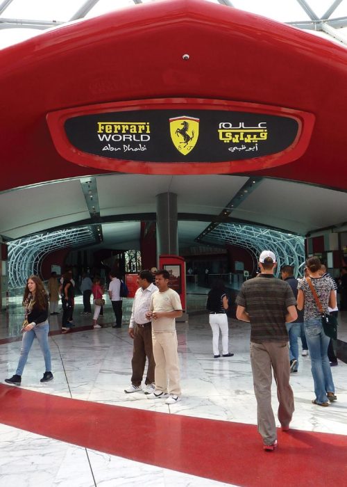 Environmental Graphic Design for Ferrari World Abu Dhabi